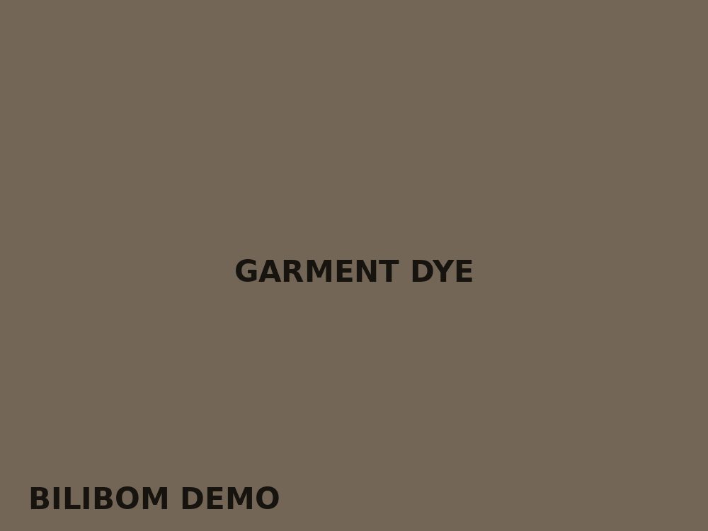 Garment dye