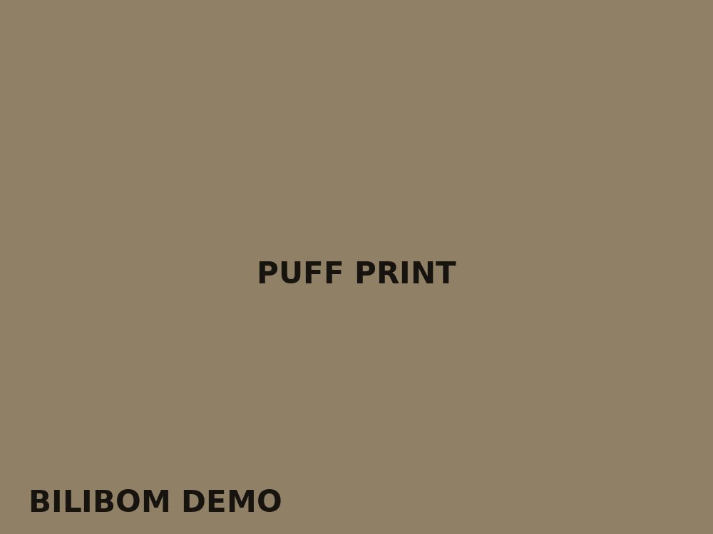 Puff print